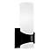 Kichler Tosi Black Finish 13 1/2" High Outdoor Wall Light