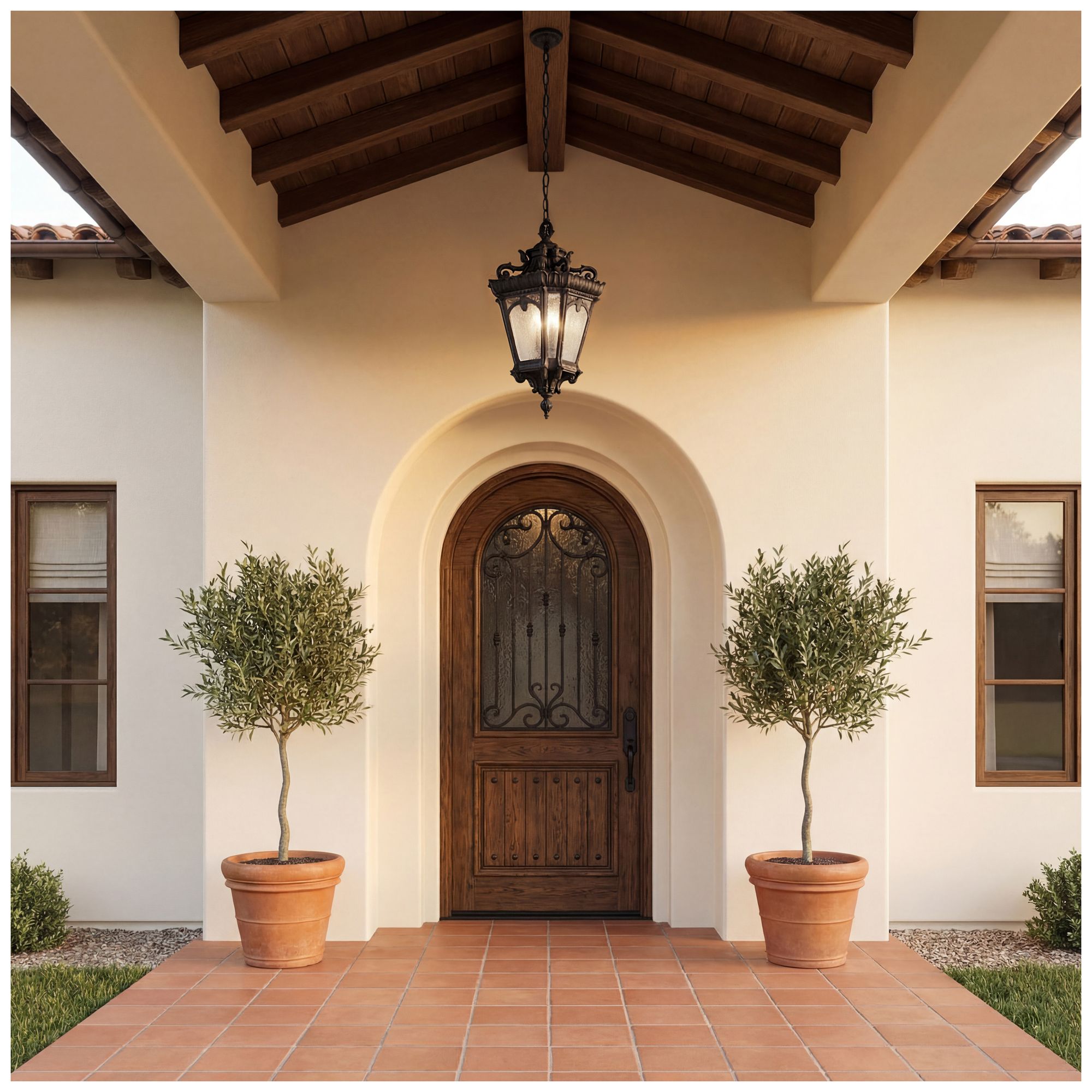 Image 4 Kichler Tournai 24 3/4" High Black Outdoor Hanging Light more views