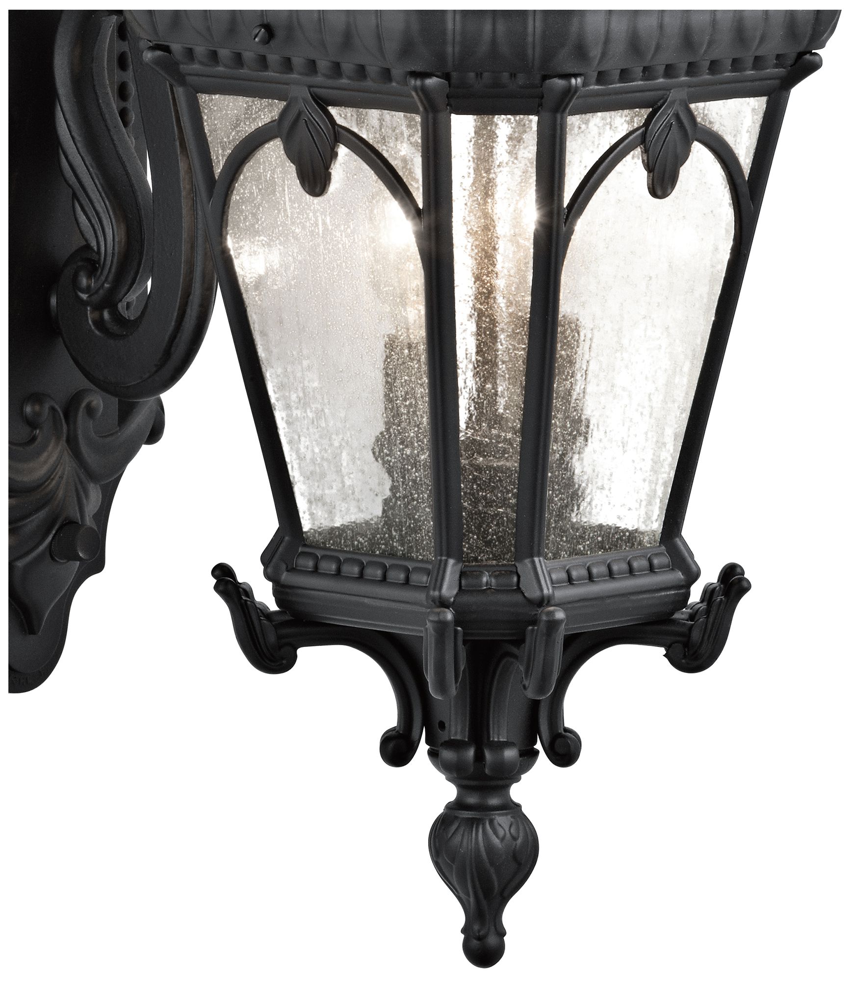 Image 4 Kichler Tournai 24" High Black Outdoor Wall Light more views