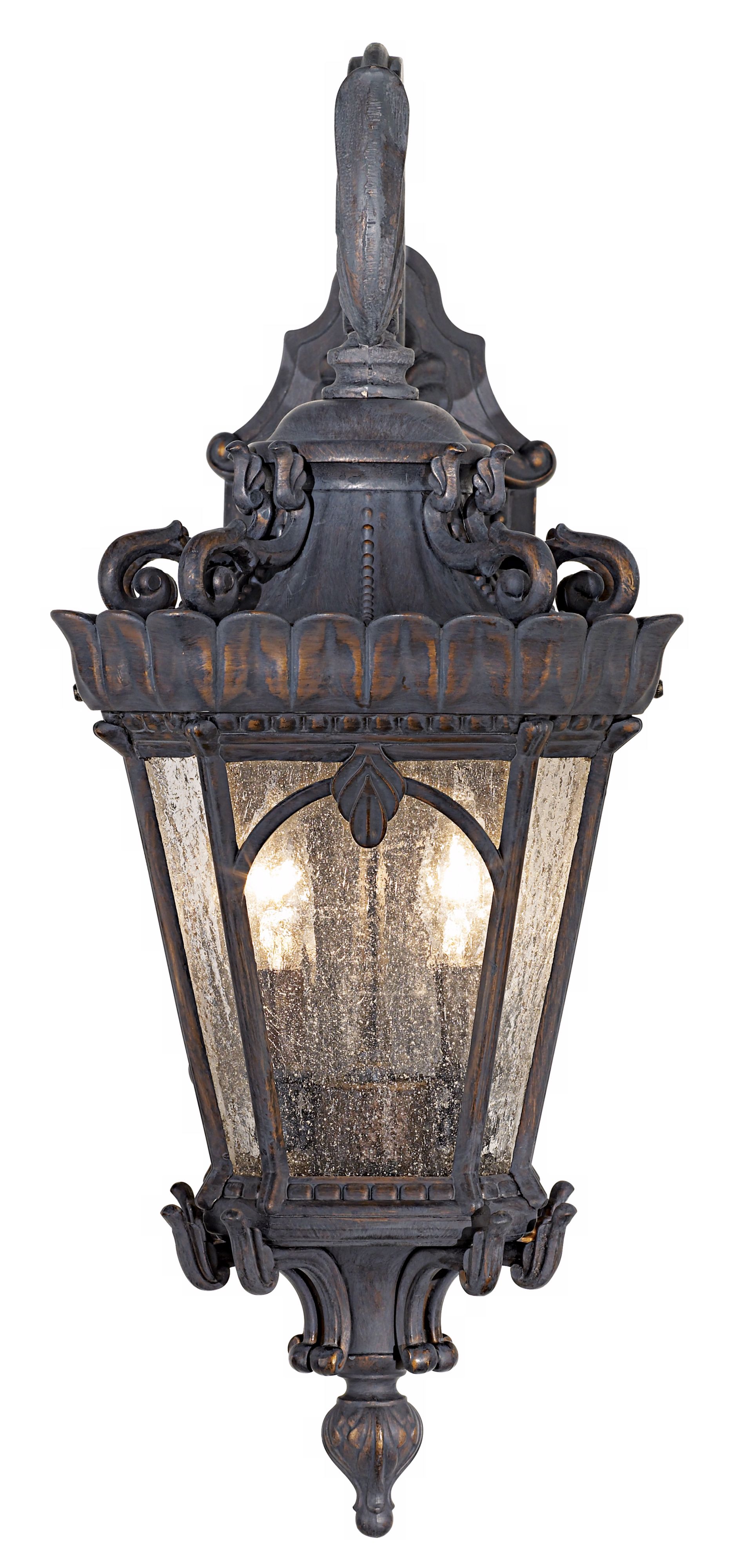 Image 3 Kichler Tournai 24" High Traditional Scroll Arm Outdoor Wall Light more views