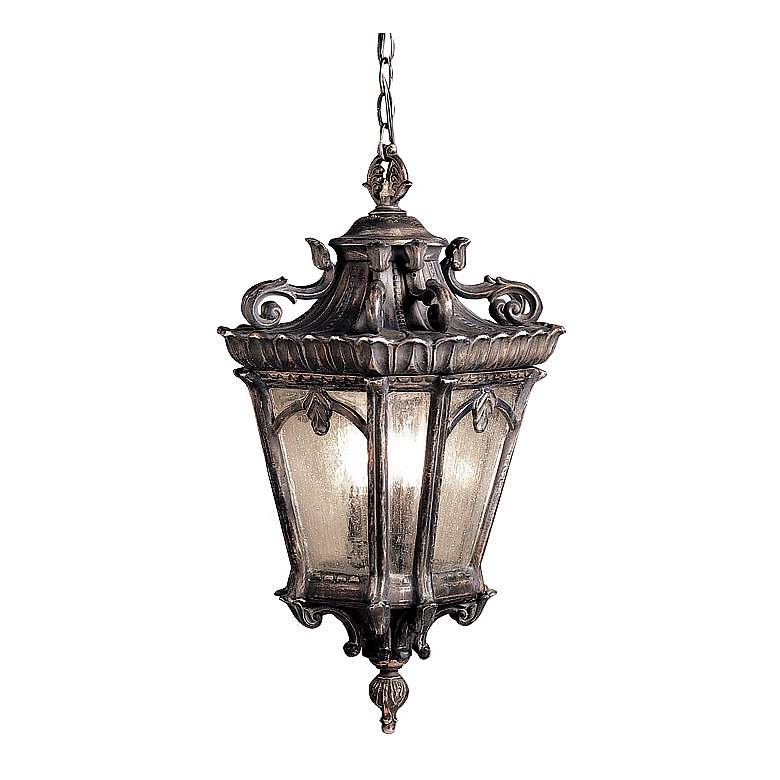 Image 2 Kichler Tournai Collection 25 inch High Outdoor Hanging Light
