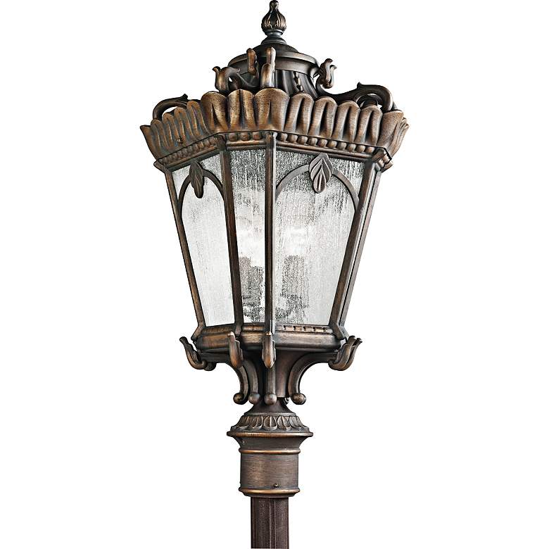 Image 1 Kichler Tournai Londonderry 37 1/2 inch High Outdoor Post Light