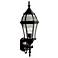 Kichler Townhouse 27" Traditional Black Outdoor Lantern Wall Light