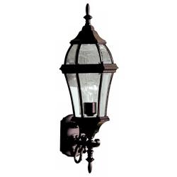 Kichler Townhouse 27" Traditional Black Outdoor Lantern Wall Light