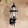 Kichler Townhouse 27" Traditional Black Outdoor Lantern Wall Light