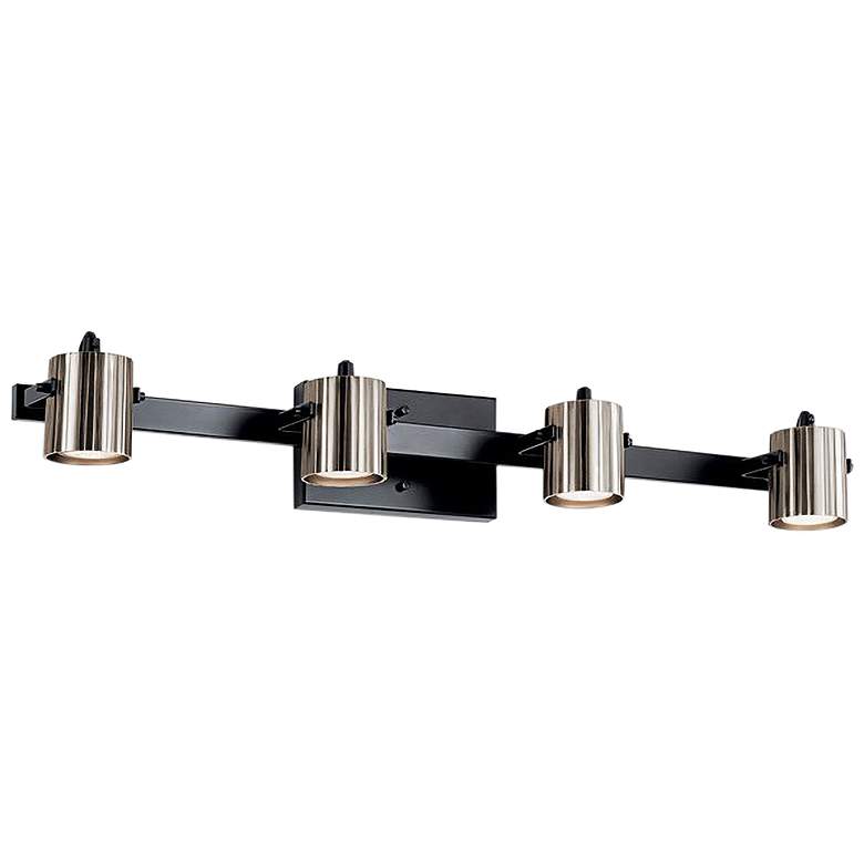 Image 1 Kichler Trabek 4-Light Black Track Fixture