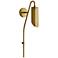 Kichler Trentino 30" High Natural Brass Plug-In Wall Sconce