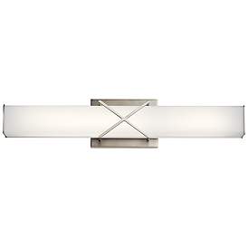 Image3 of Kichler Trinsic 22"W Brushed Nickel 2-Light LED Linear Bath Light more views