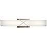 Thumbnail3 of Kichler Trinsic 22"W Brushed Nickel 2-Light LED Linear Bath Light more views