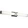 Kichler Trinsic 32" Wide Matte Black LED Bath Light