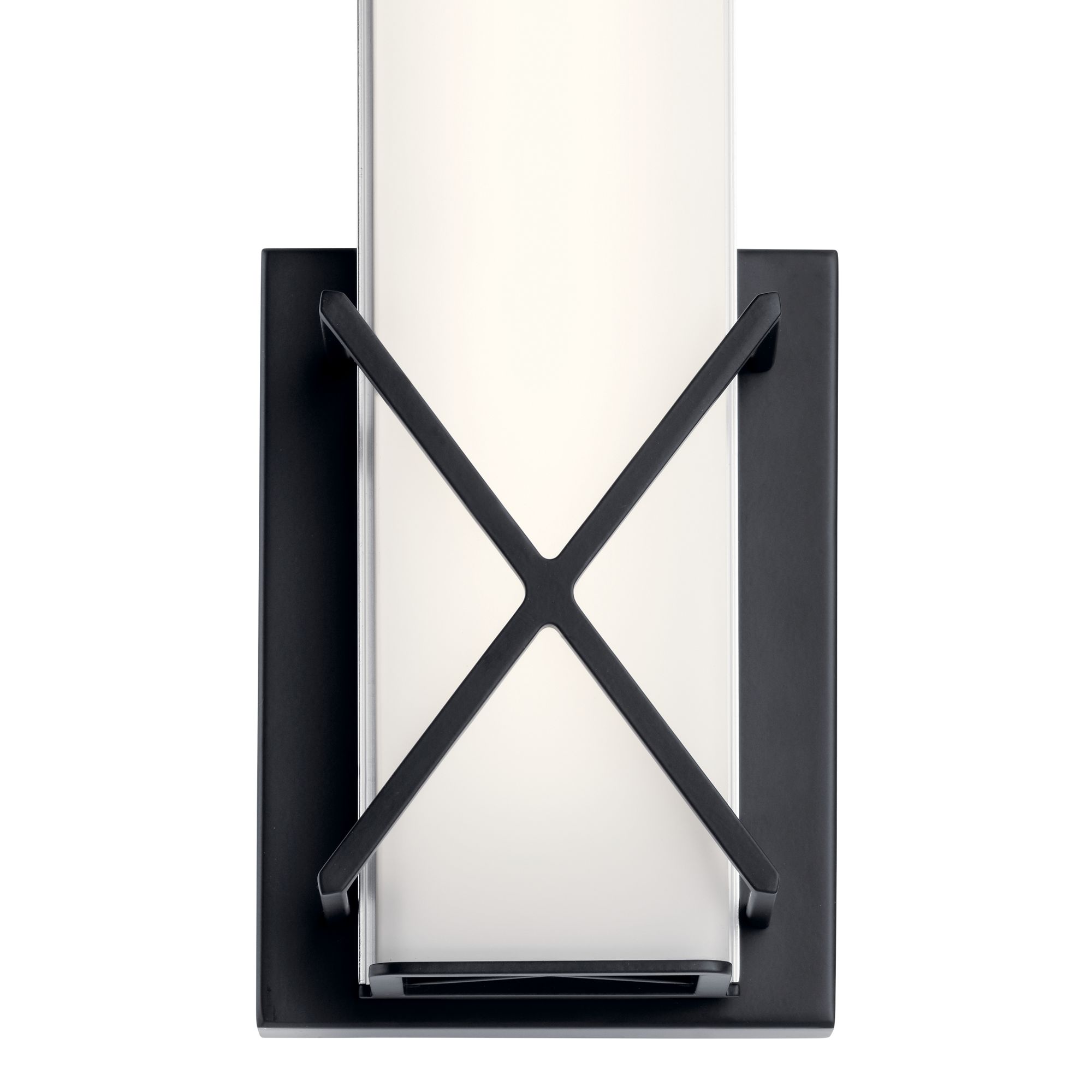 Image 3 Kichler Trinsic Wall Sconce Black LED more views