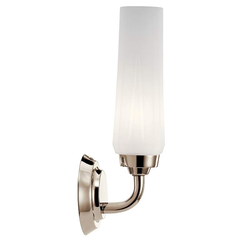 Image 2 Kichler Truby 12 1/2" High Polished Nickel Wall Sconce more views