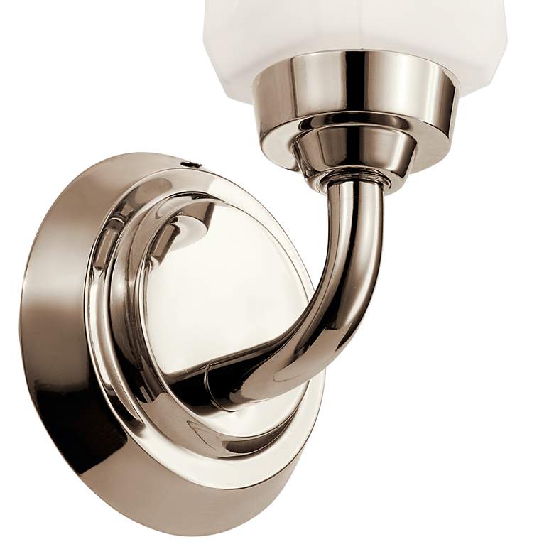Image 3 Kichler Truby 12 1/2" High Polished Nickel Wall Sconce more views