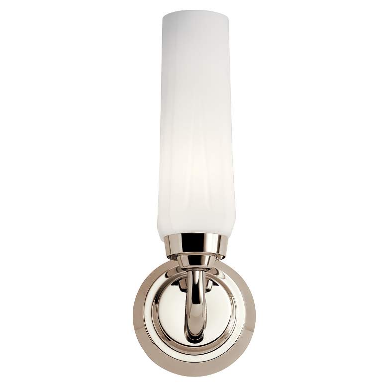 Image 3 Kichler Truby 12 1/2" High Polished Nickel Wall Sconce more views