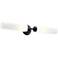 Kichler Truby 25 3/4" Wide Black Vanity 2-Light Bath Light