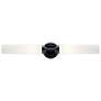5_Kichler Truby 25 3/4" Wide Black Vanity 2-Light Bath Light more views
