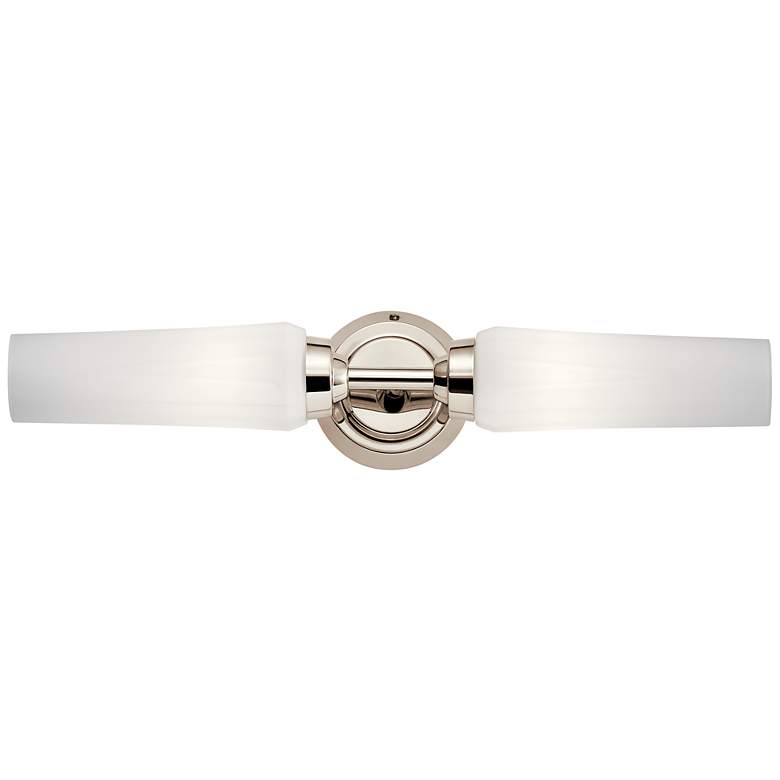 Image 1 Kichler Truby 20 1/2" Wide Polished Nickel Bath Light