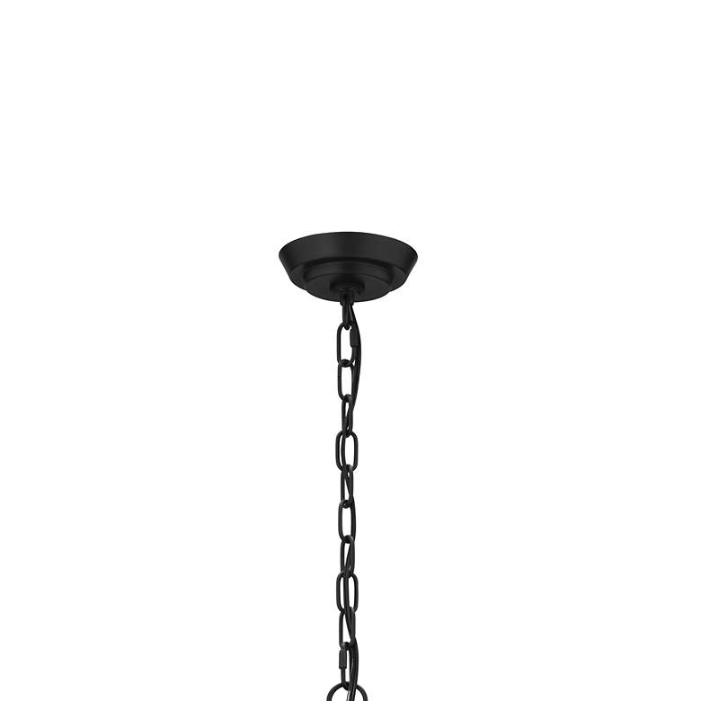 Image 6 Kichler Truby 38 inch Wide Black Steel 9-Light Chandelier more views