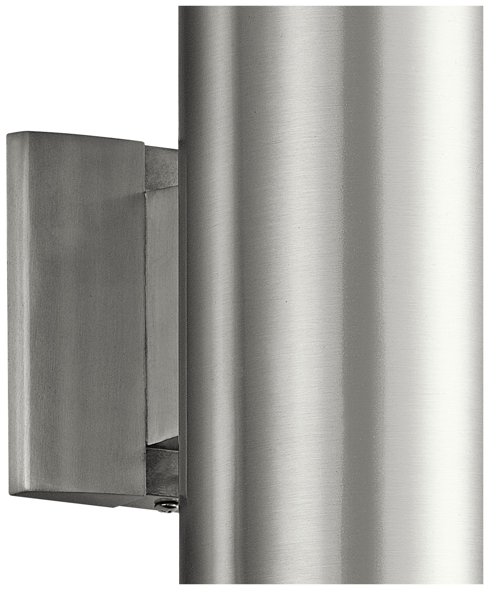 Image 6 Kichler Tube 12" High Aluminum Up/Down Outdoor Wall Light more views