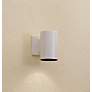 Thumbnail2 of Kichler Tube 7" High White Finish Modern Dark Sky Outdoor Wall Light more views