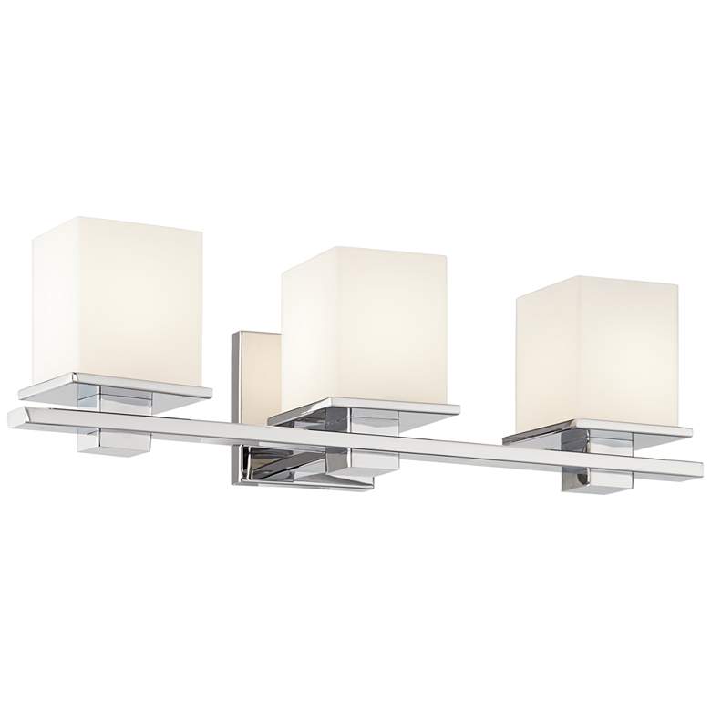 Image 2 Kichler Tully 24" Wide Chrome 3-Light Vanity Bath Light