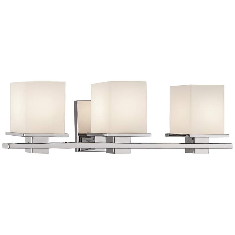 Image 4 Kichler Tully 24" Wide Chrome 3-Light Vanity Bath Light more views