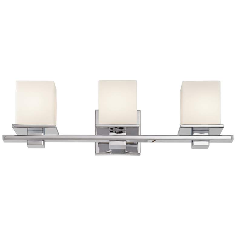 Image 5 Kichler Tully 24" Wide Chrome 3-Light Vanity Bath Light more views