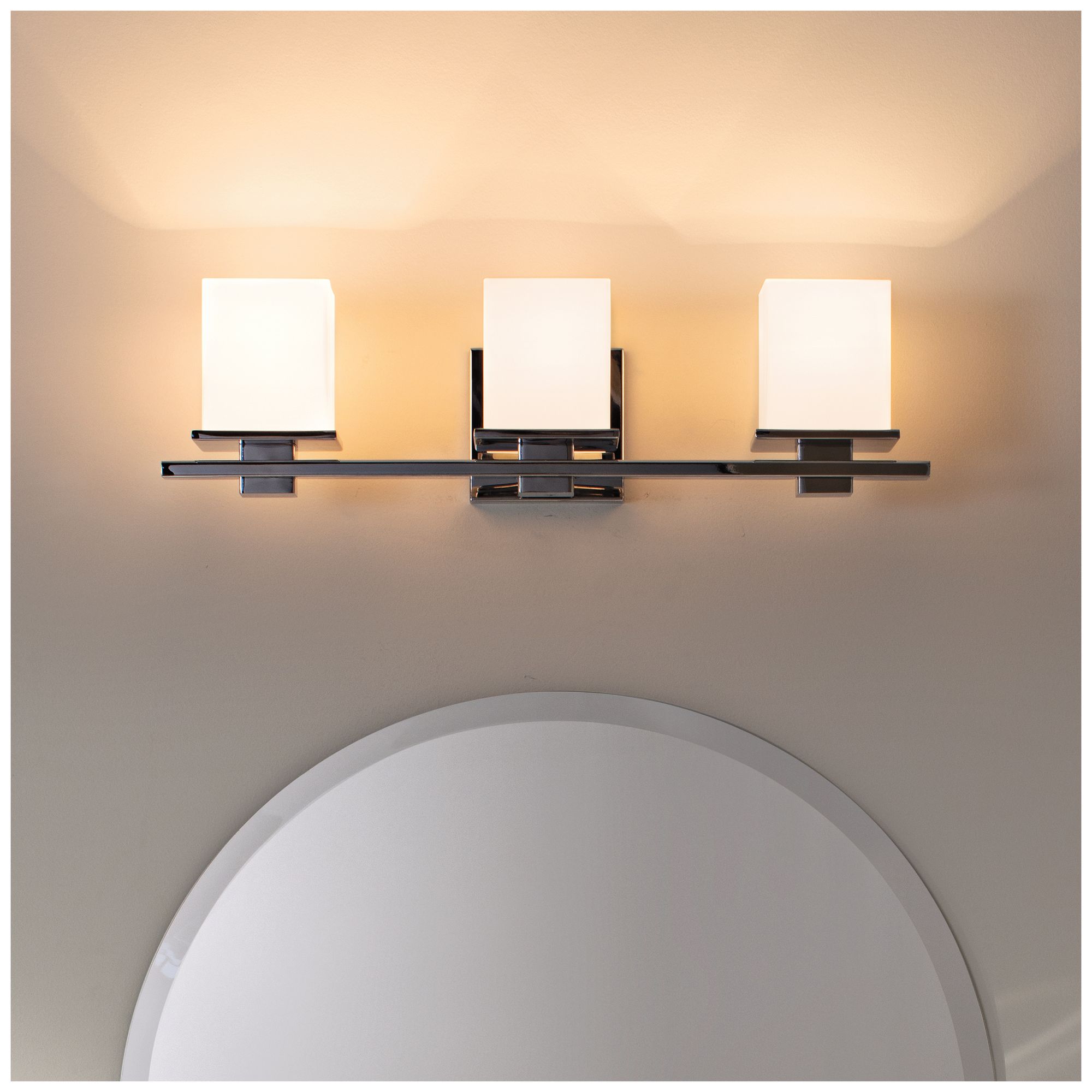 Image 7 Kichler Tully 24" Wide Chrome 3-Light Vanity Bath Light more views