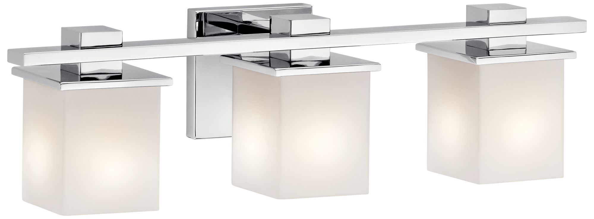 Kichler Tully 24" Wide Chrome 3-Light Vanity Bath Light