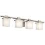 1_Kichler Tully 32"W Antique Pewter 4-Light Vanity Bath Light