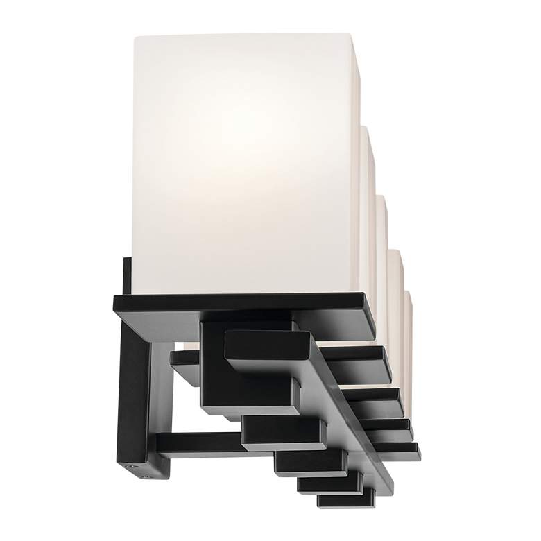 Image 2 Kichler Tully 40 1/4" Wide Black 5-Light Vanity Bath Light more views