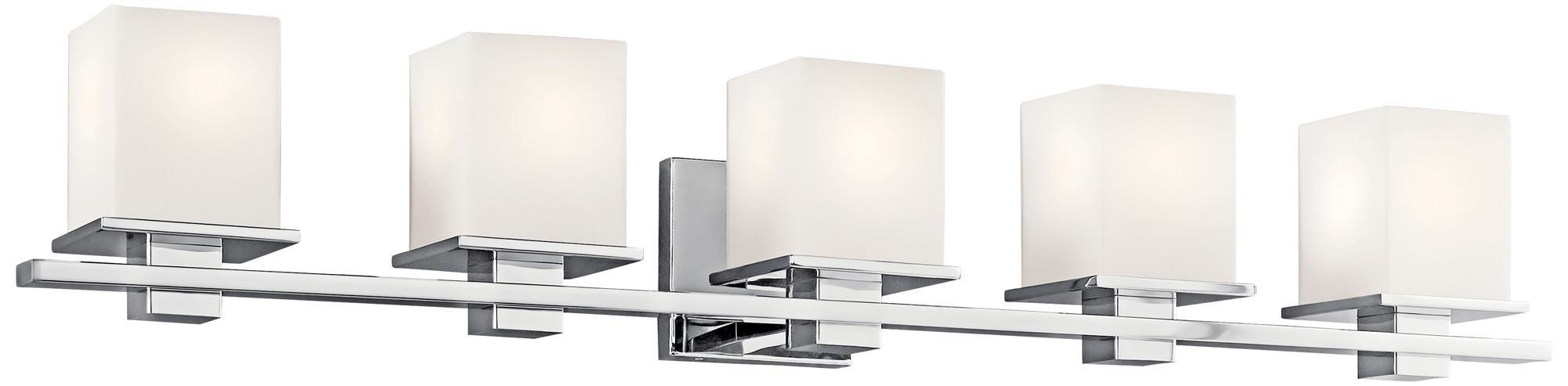 Kichler Tully 40 1/4" Wide Chrome 5-Light Bath Light
