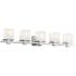 Kichler Tully 40 1/4" Wide Chrome 5-Light Bath Light