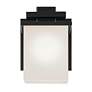6_Kichler Tully 6 1/2" High Black Wall Sconce more views