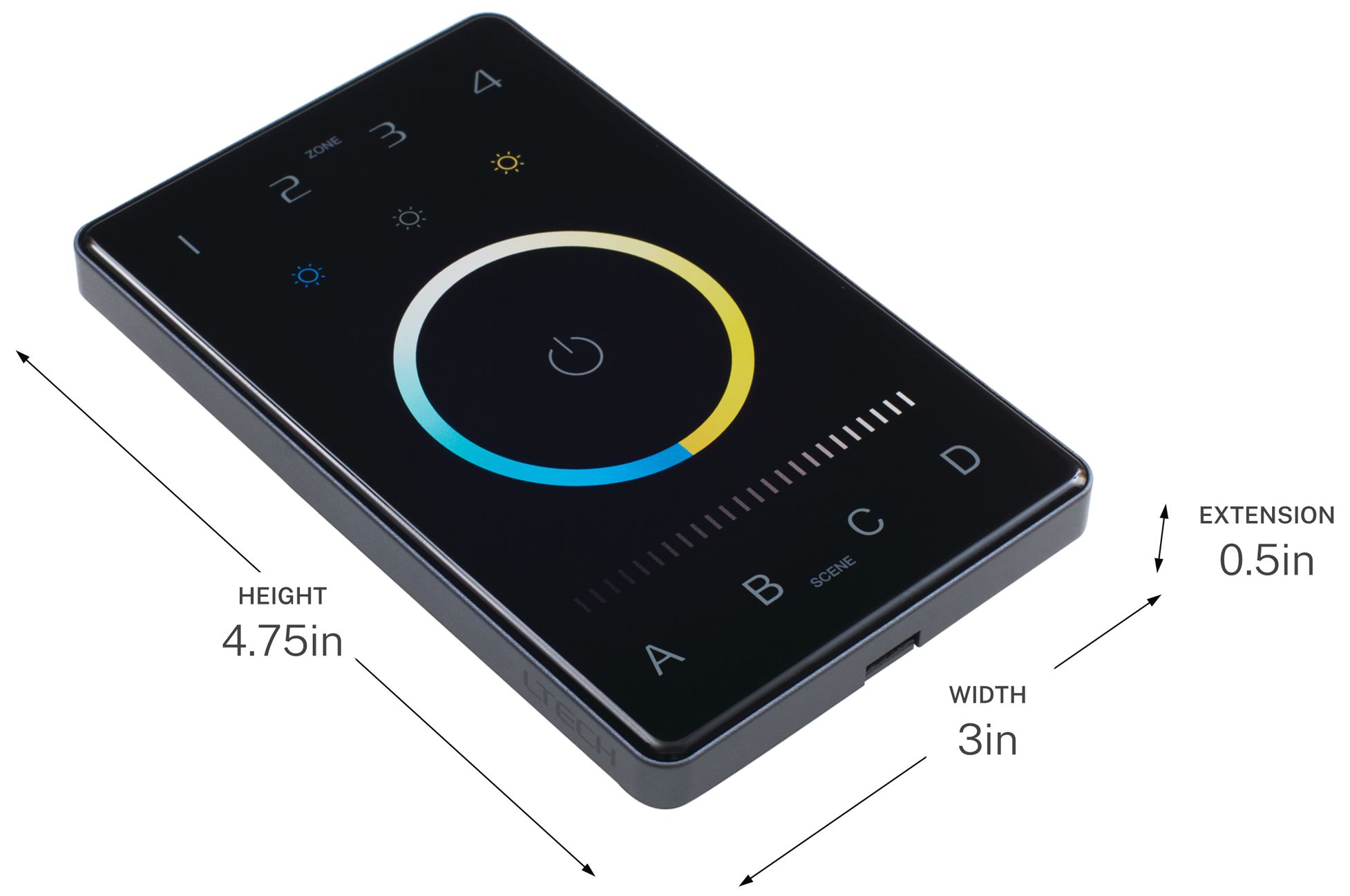 Thumbnail3 of Kichler Tunable Wall Controller more views