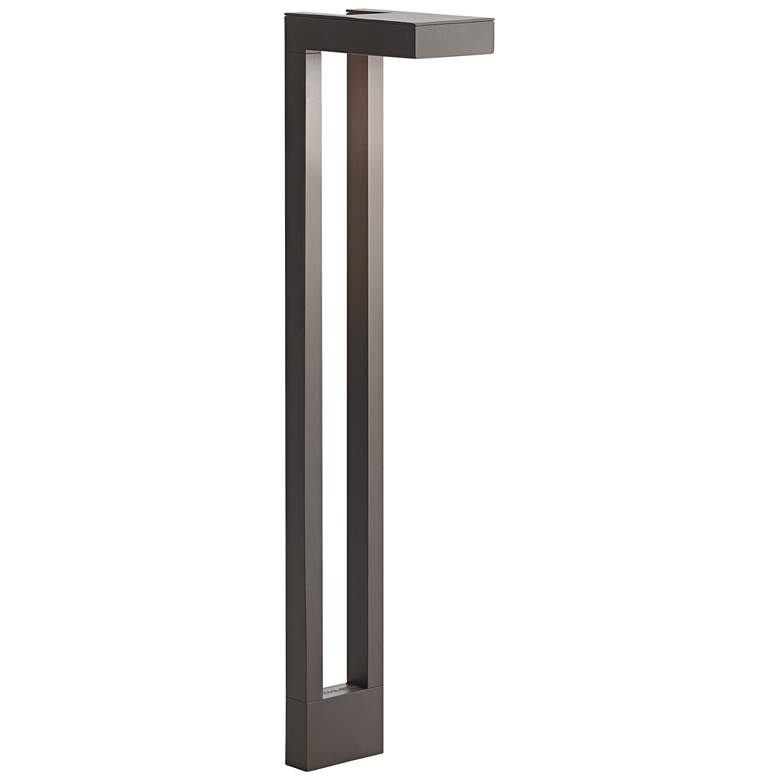 Image 2 Kichler Two Arm 22" High Textured Architectural Bronze Path Light