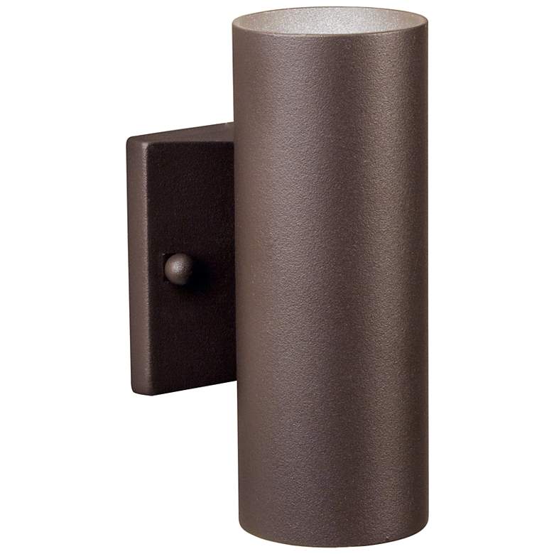 Image 2 Kichler Up & Down 3"W Textured Bronze Retrofit Deck Light