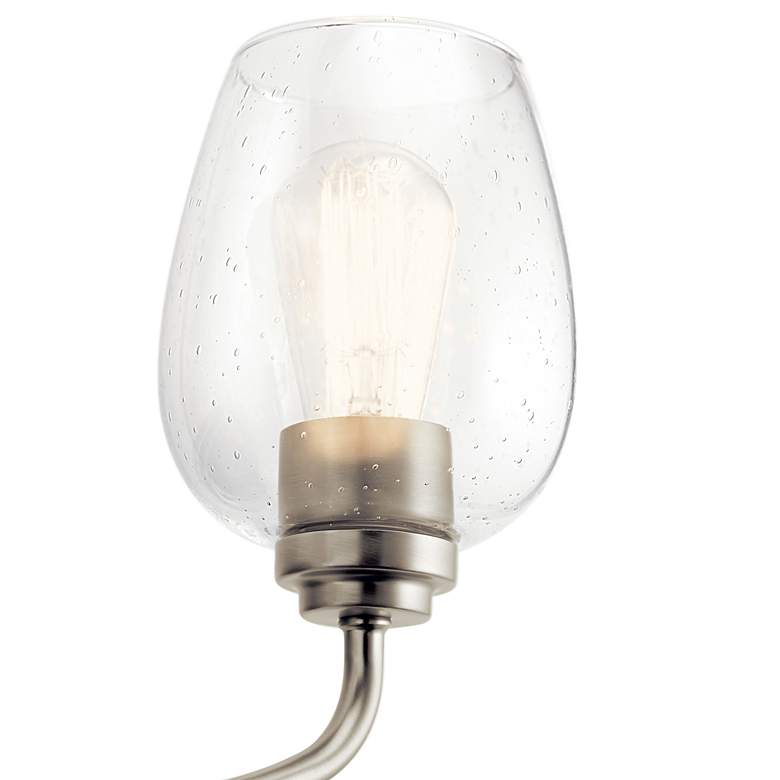 Image 2 Kichler Valserrano 10 1/4" High Brushed Nickel Wall Sconce more views