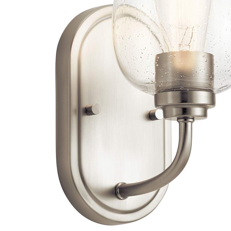 Image 3 Kichler Valserrano 10 1/4" High Brushed Nickel Wall Sconce more views