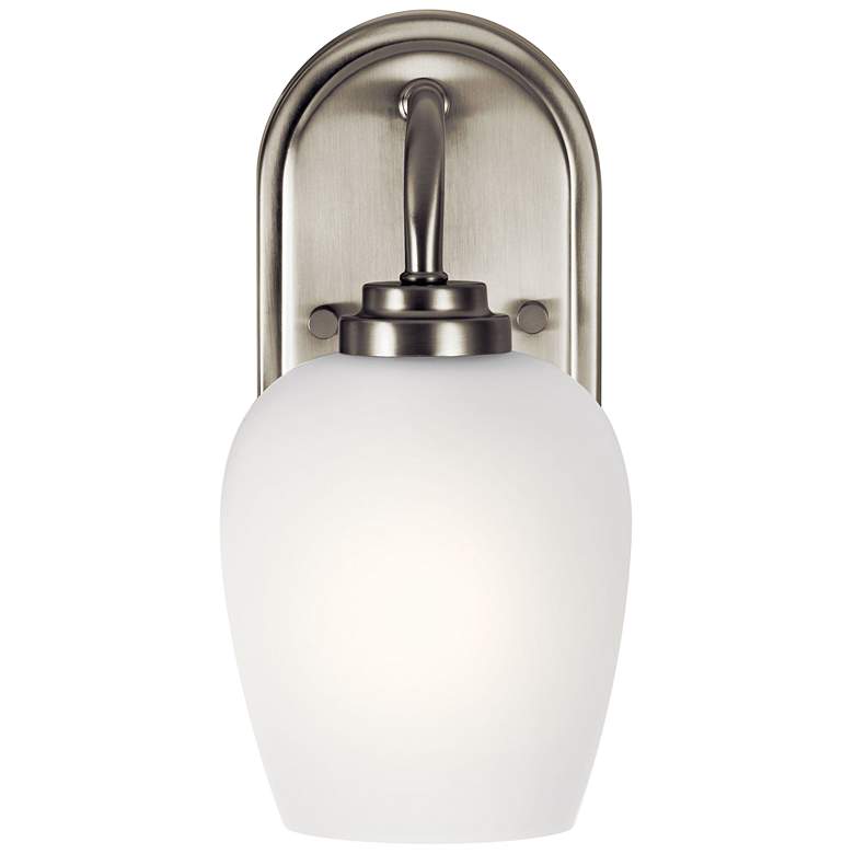 Image 3 Kichler Valserrano 10 1/4" High Brushed Nickel Wall Sconce more views