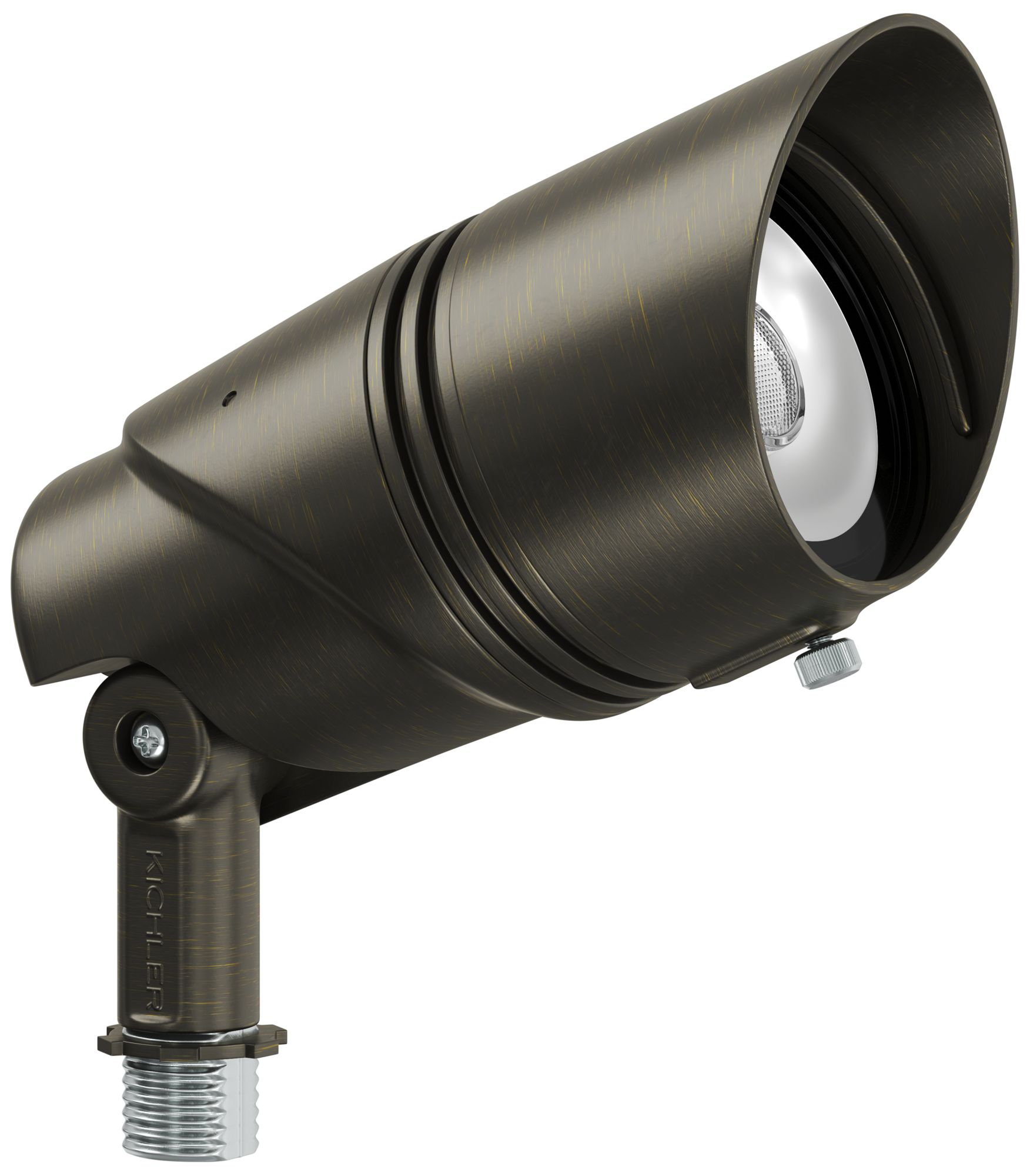 Thumbnail1 of Kichler Varia Large Adjustable Integrated Accent Light in Centennial Brass