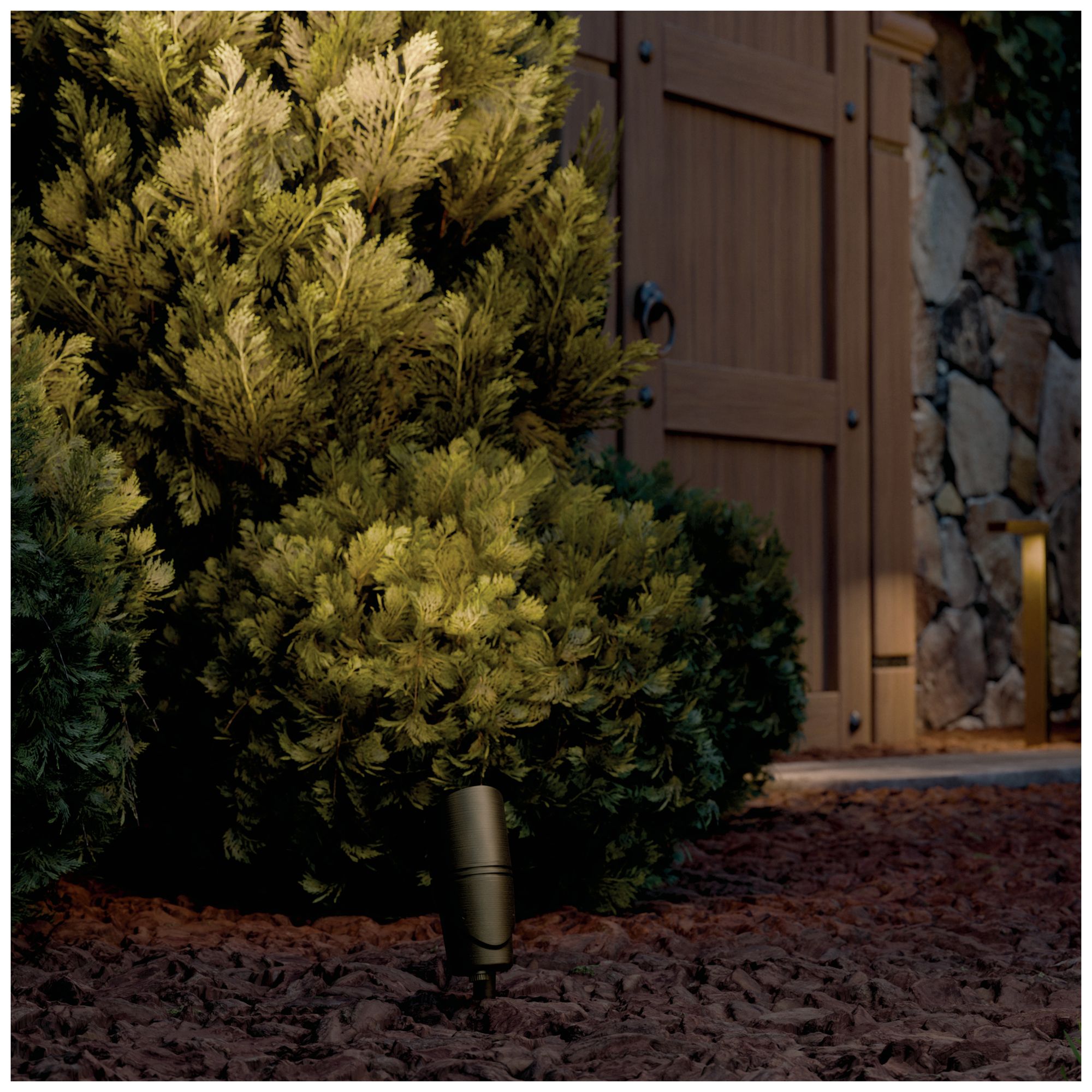 Kichler Varia Large Adjustable Integrated Accent Light in Centennial Brass
