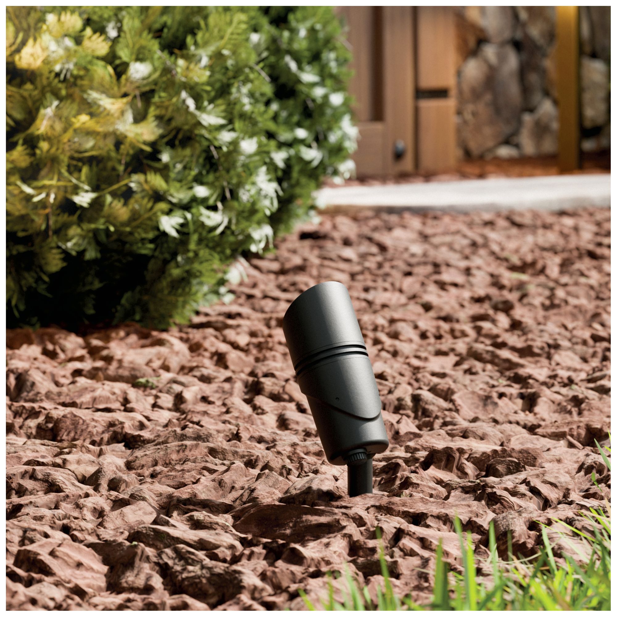 Image 2 Kichler Varia Medium Adjustable Integrated Accent Light in Textured Black more views