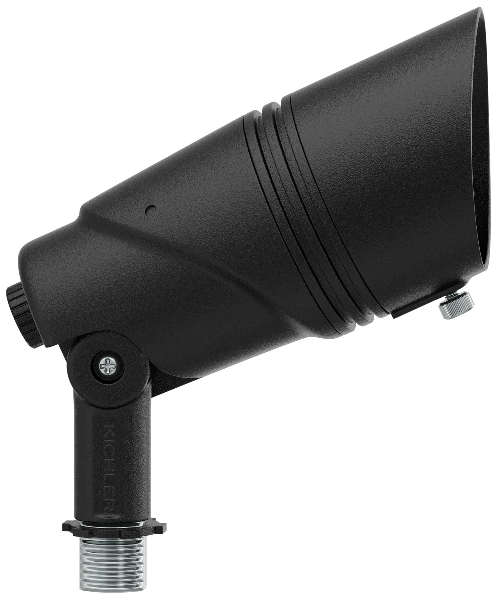 Image 4 Kichler Varia Medium Adjustable Integrated Accent Light in Textured Black more views