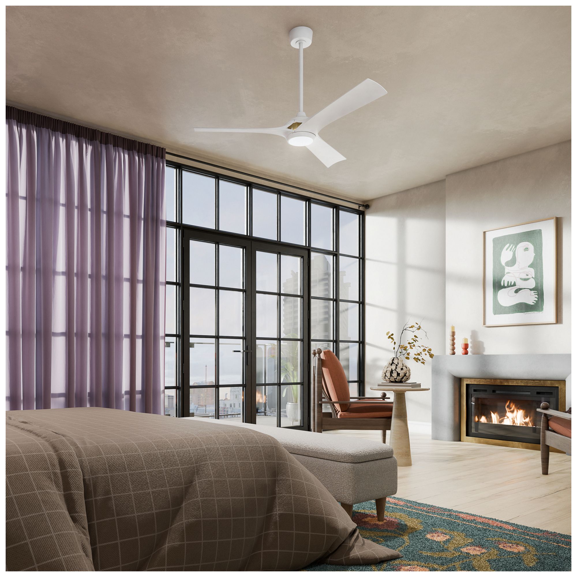 Kichler Veetra 3 Blade 56" Ceiling Fan M