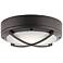 Kichler Verne 9"W Textured Bronze LED Outdoor Ceiling Light