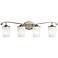 Kichler Versailles 31 1/2" Wide Antique Pewter Bath Light