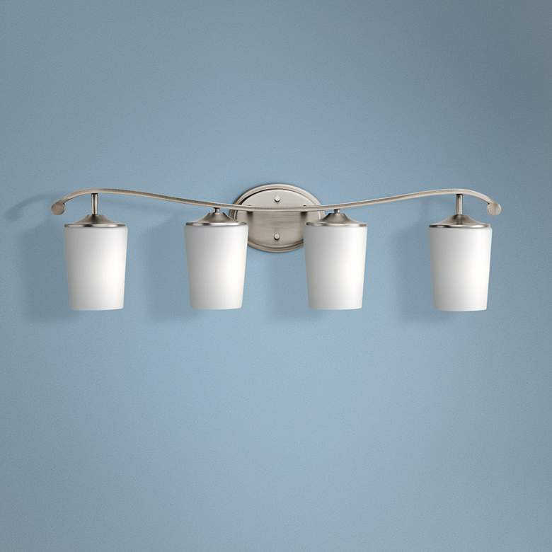 Image 1 Kichler Versailles 31 1/2" Wide Antique Pewter Bath Light