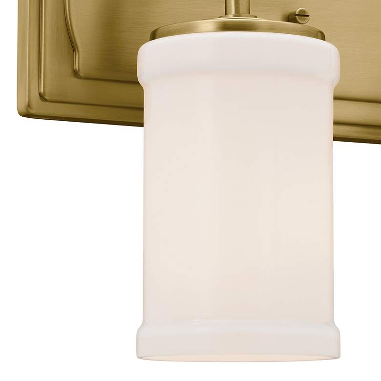 Image 4 Kichler Vetivene 10 1/4"H Natural Brass 2-Light Wall Sconce more views