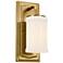 Kichler Vetivene 12" High Natural Brass Wall Sconce